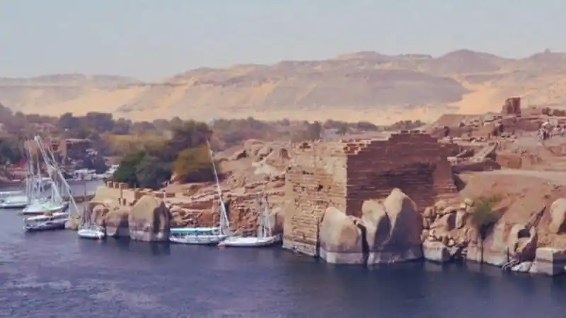 Elephantine Island in Aswan