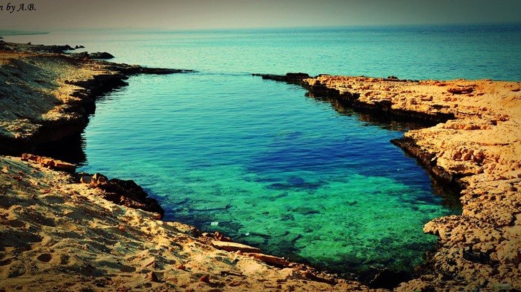 Meteorite Lake in Marsa Alam
